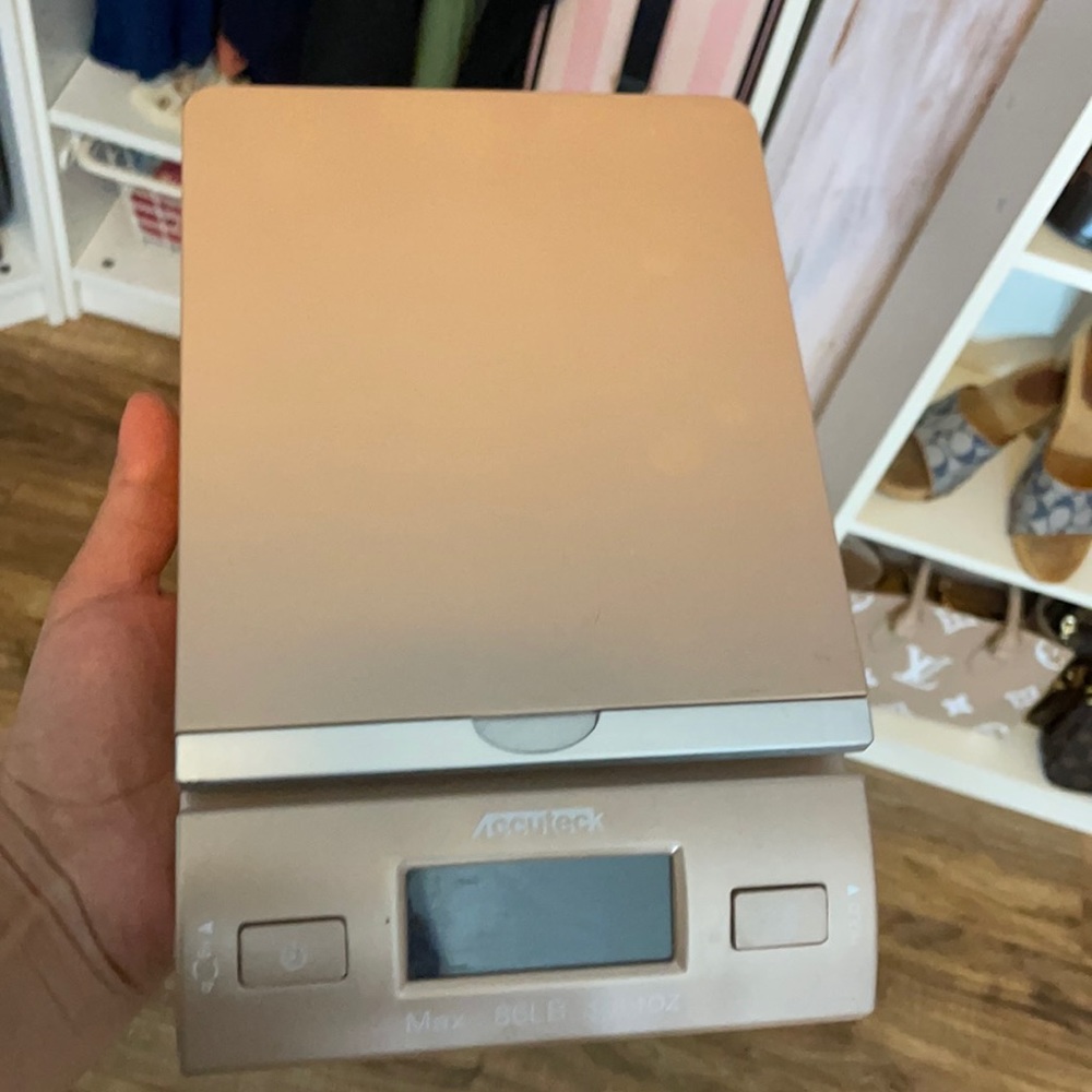 Rose gold scale